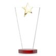 Mantella Gold Star Award - Red | https://www.bestnamebadges.com