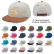 5 Panel Unstructed Corduroy Snapback Hat | https://www.bestnamebadges.com