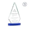Windsor Award on Alberton Base - Blue | https://www.bestnamebadges.com