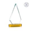 Windsor Award on Alberton Base - Amber | https://www.bestnamebadges.com