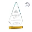 Windsor Award on Alberton Base - Amber | https://www.bestnamebadges.com