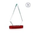 Windsor VividPrint™ Award on Alberton Base - Red | https://www.bestnamebadges.com