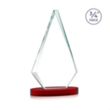 Windsor VividPrint™ Award on Alberton Base - Red | https://www.bestnamebadges.com