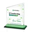 Bellamy VividPrint™ Award - Green | https://www.bestnamebadges.com