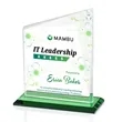 Bellamy VividPrint™ Award - Green | https://www.bestnamebadges.com