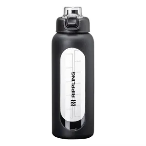 Glacia Glass Water Bottle - 32oz | https://www.bestnamebadges.com