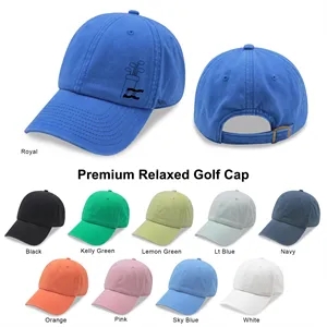 6 Panel Premium Relaxed Golf Cap