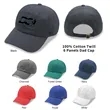 6 Panel Light Weight Relaxed Golf Hat, Dad Cap | https://www.bestnamebadges.com