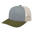 Classic 6 Panel Trucker Cap | https://www.bestnamebadges.com