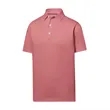 FootJoy ProDry Performance Solid Lisle Set On Placket Shirt | https://www.bestnamebadges.com