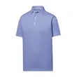 FootJoy ProDry Performance Solid Lisle Set On Placket Shirt | https://www.bestnamebadges.com