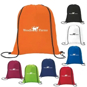 Good Value™ Non-Woven Drawstring Backpack | https://www.bestnamebadges.com
