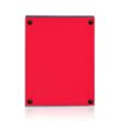 Kingston - Red | https://www.bestnamebadges.com