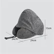 Neck Pillow  with Hood | https://www.bestnamebadges.com