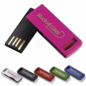 Universal Source® 2 GB Aluminum USB 2.0 Flash Drive | https://www.bestnamebadges.com
