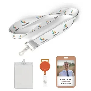 Custom Dye Sublimated Full Color Lanyard-A | https://www.bestnamebadges.com