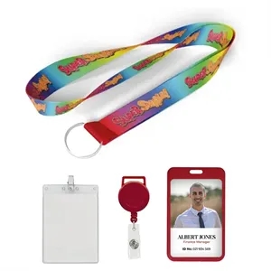 Most Economical Dye Sublimation Lanyard | https://www.bestnamebadges.com