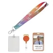 Full Color 1 inch Lanyard | https://www.bestnamebadges.com