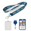 Full Color 3/4 inch Lanyard-A | https://www.bestnamebadges.com