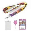 3/4 inch Full Color Lanyard | https://www.bestnamebadges.com