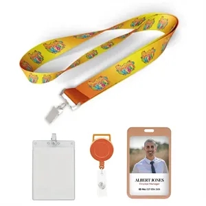 Custom Full Color Lanyards-A | https://www.bestnamebadges.com
