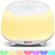 Noise Sound Machines with 9 Colors Night Light | https://www.bestnamebadges.com