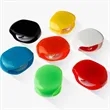 Custom Retractable Cord Winder Promotional Cable Organizer | https://www.bestnamebadges.com
