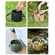 10L Handle Portable Collapsible Wash Basin Water Bucket | https://www.bestnamebadges.com