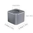 Desk Display Non Slip Base Aluminum Single Hole Pen Stand | https://www.bestnamebadges.com