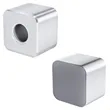 Desk Display Non Slip Base Aluminum Single Hole Pen Stand | https://www.bestnamebadges.com