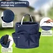 Large Capacity Foldable Multifunction Handle Storage Basket | https://www.bestnamebadges.com