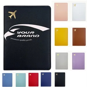 Unisex Travel Essential Premium Leather Passport Holder