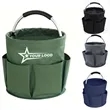Foldable Outdoor Multi-Pocket Storage Basket with Handles | https://www.bestnamebadges.com