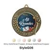 UV Printed Education Medals | https://www.bestnamebadges.com