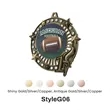 UV Printed Baseball Medals | https://www.bestnamebadges.com