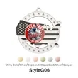 UV printed Honor Medals | https://www.bestnamebadges.com