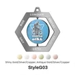 UV Printed Glory Medals | https://www.bestnamebadges.com