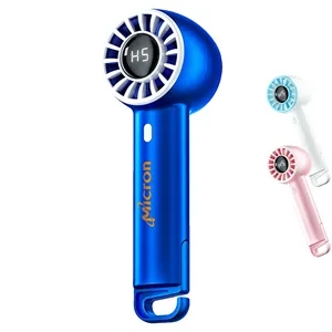 Portable Digital Display Turbo Fan