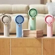 Rechargeable Mini Handheld Fan | https://www.bestnamebadges.com