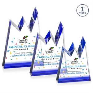 Alpine VividPrint™ Award - Blue | https://www.bestnamebadges.com