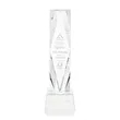 Toscana Award on Base - Clear | https://www.bestnamebadges.com