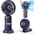 Portable Handheld Fan with Base | https://www.bestnamebadges.com