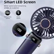 Portable Handheld Fan with Base | https://www.bestnamebadges.com