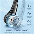 4000mAh Portable Cooling Personal Neck Fan | https://www.bestnamebadges.com