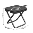 Camping Collapsible Stool With Storage Bag For Travel Picnic | https://www.bestnamebadges.com