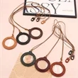 Portable Magnifying Glass Necklace With Leather Strap | https://www.bestnamebadges.com