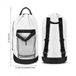 Large Laundry Backpack With Shoulder Straps | https://www.bestnamebadges.com