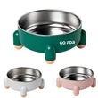 Raised Cat Bowl | https://www.bestnamebadges.com