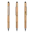 Jorge Bamboo Pen with Stylus | https://www.bestnamebadges.com