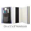 Adjustable Pen Holder Case For Notebooks | https://www.bestnamebadges.com